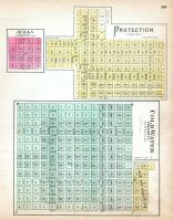 Avilla, Protection, Cold Water, Kansas State Atlas 1887